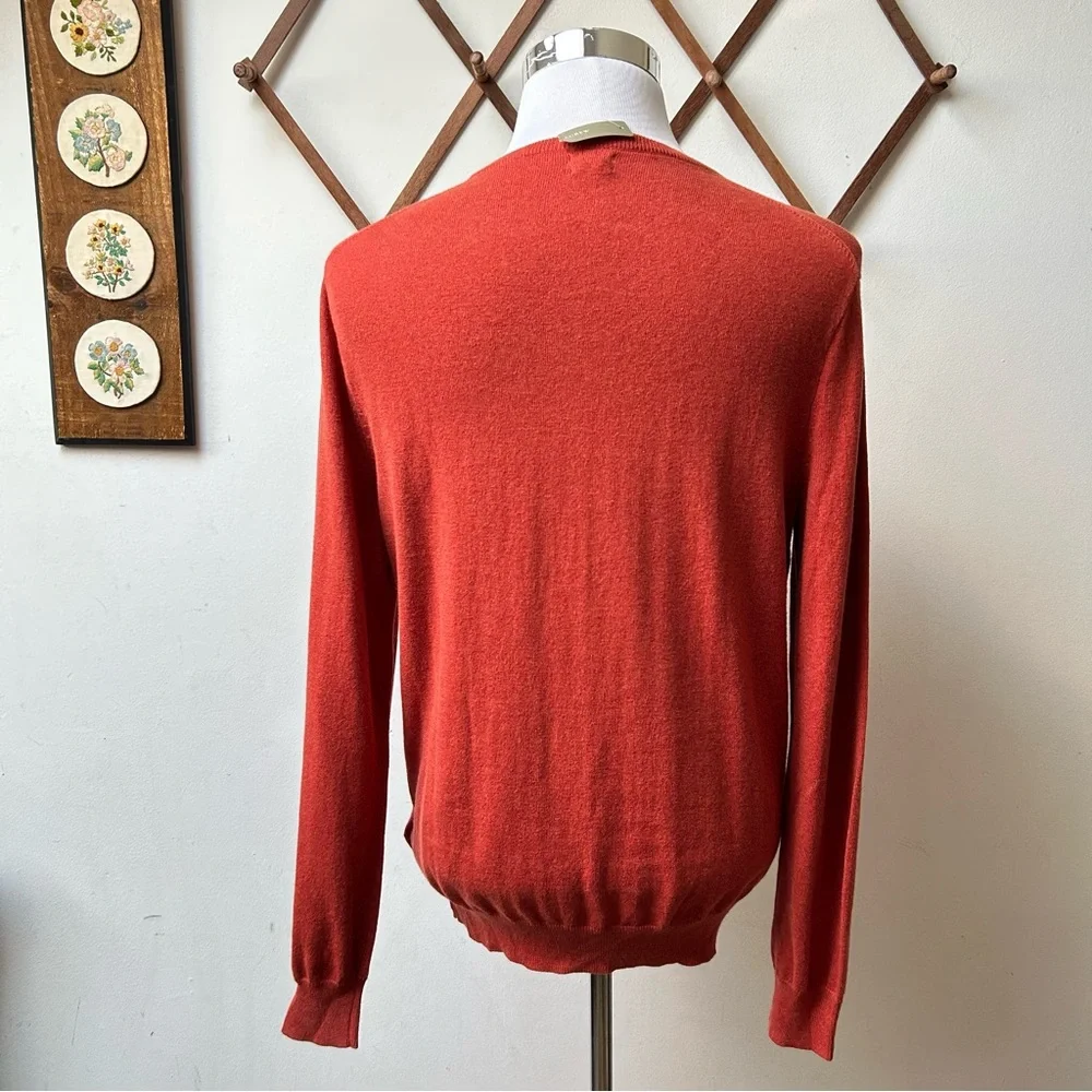 NWT J Crew Cashmere Blend V-Neck Sweater